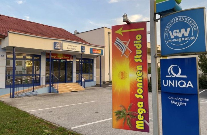 Das Gebäude der UNIQA Generalagentur ​Kurt Wagner